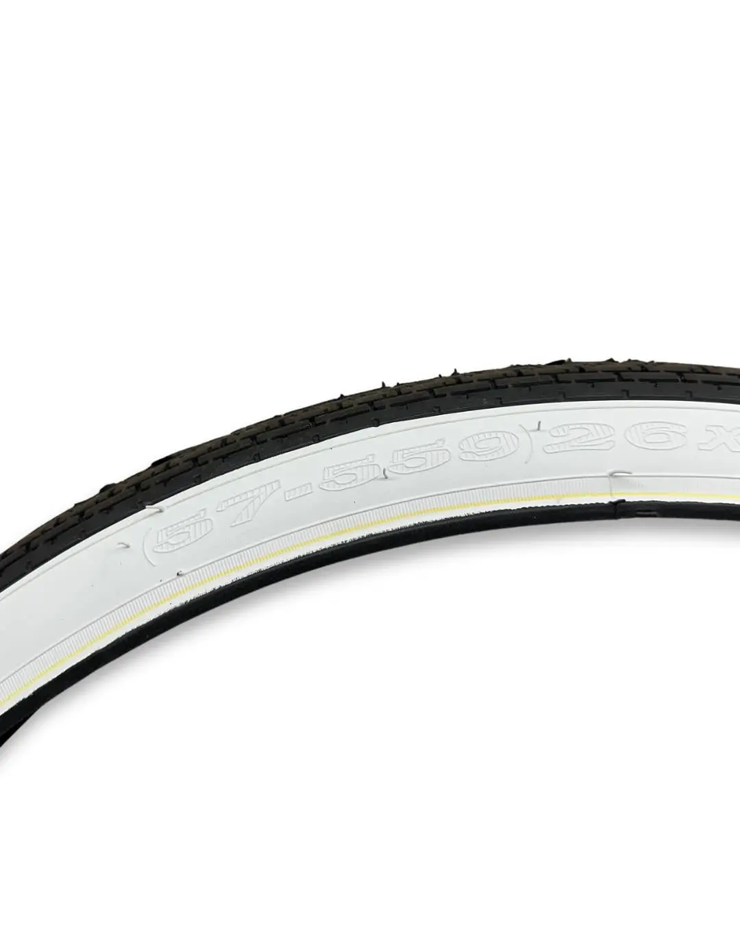 1 Qty Charge Innova 26X2.125 White Wall Bike Tire Urban Black/White 2