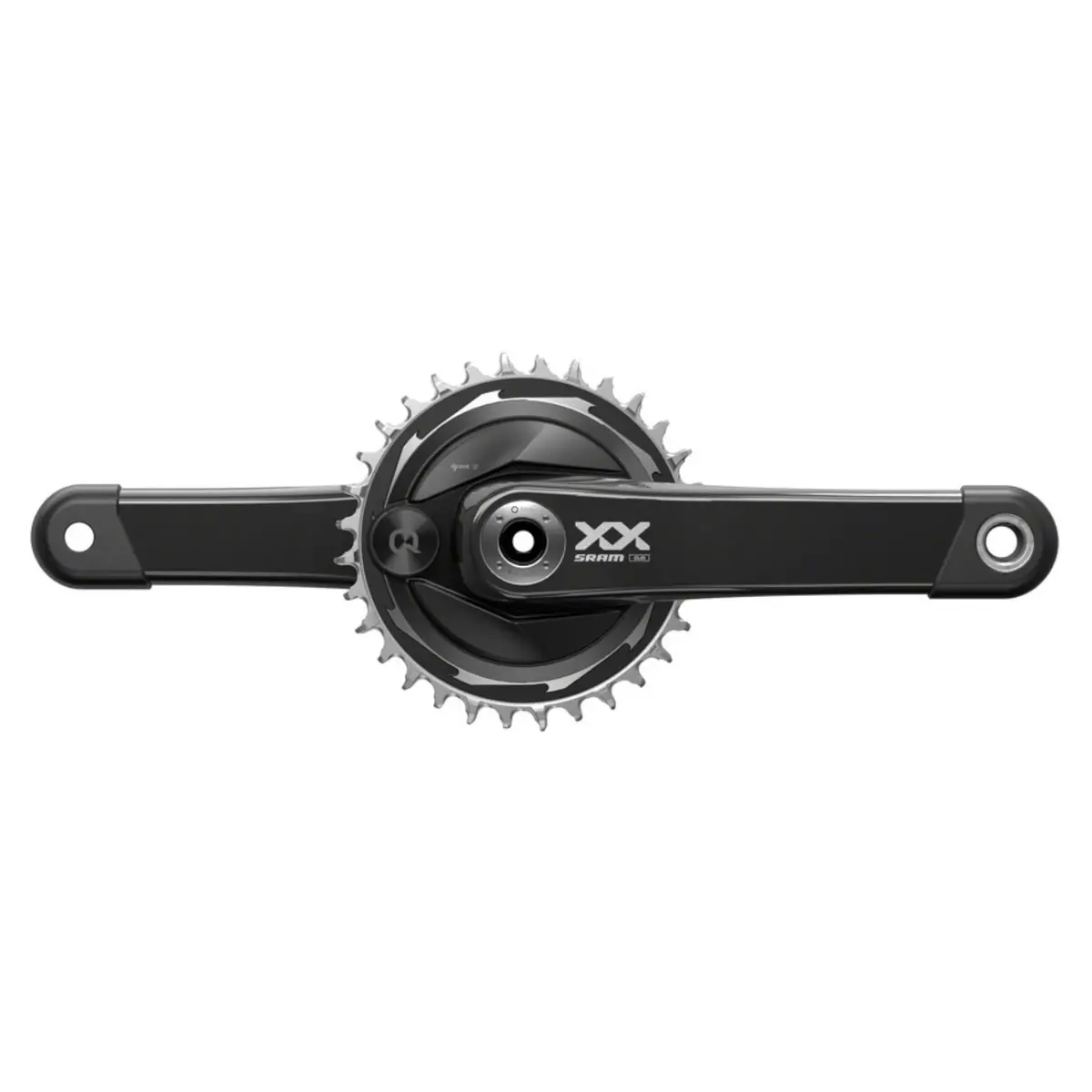 Sram Xx Eagle T-Type Axs Power Meter Wide Crankset - 12-Spd 32T Chainring Dm Thread Mount Pm Spider Dub Spindle Interface 1