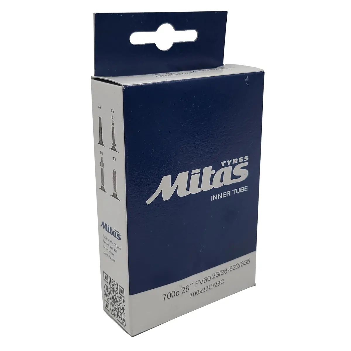 Mitas Presta Tube 700X23-28 60Mm Threaded Valve 2