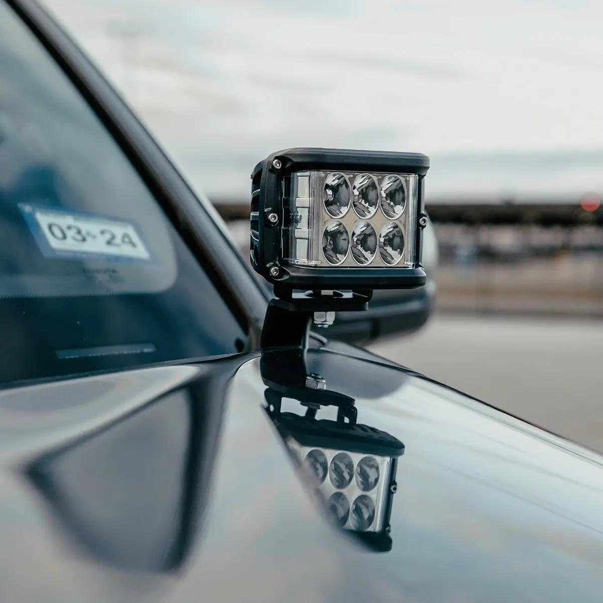 Cali Raised Led - Low Profile Ditch Light Brackets Kit - Toyota Tundra (2022+) 4