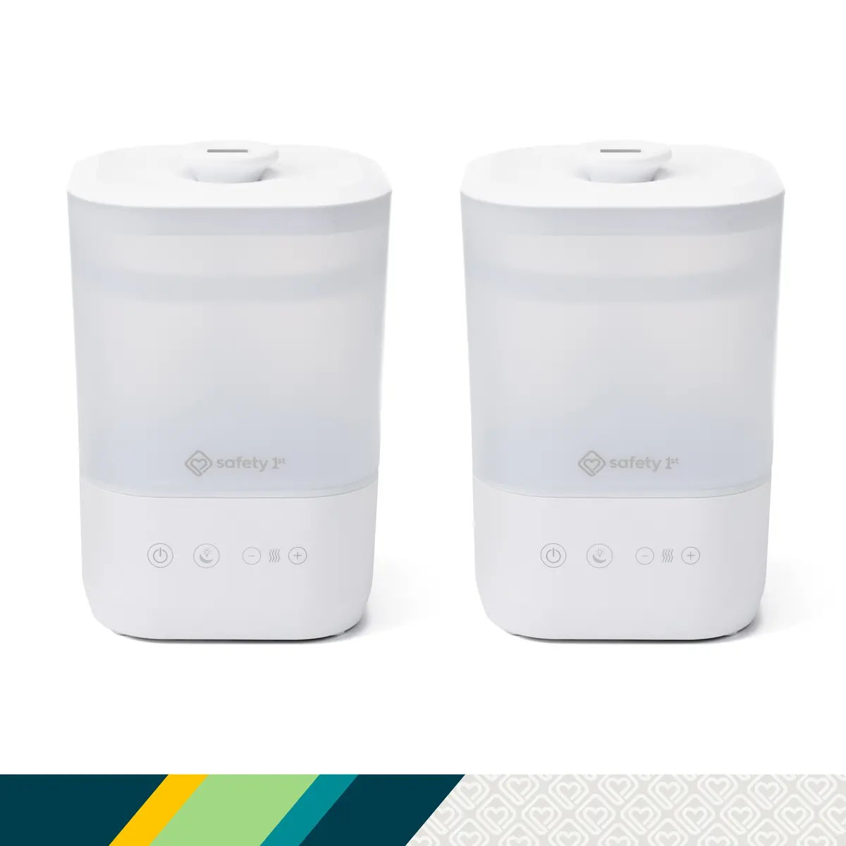 Comforting Cool Mist Top-Fill Humidifier (2 Pack) 1