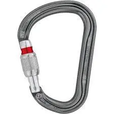 Petzl William Asymmetrical Screw-Lock Carabiner 1