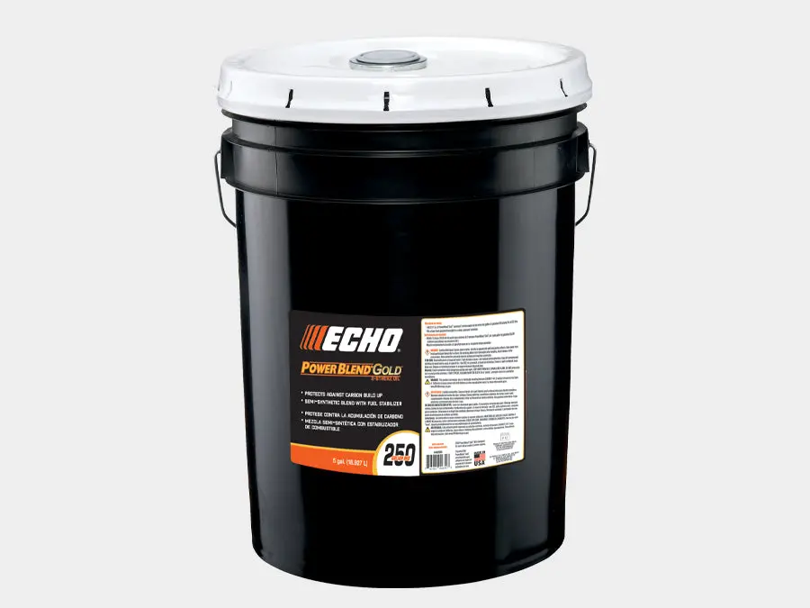 5 Gallon Bucket 50:1 2-Cycle Mix 6450250G Echo Powerblend Gold 1