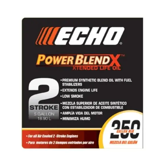 5 Gallon Bucket  50:1 2-Cycle Mix 6450250G Echo Powerblend Gold 1