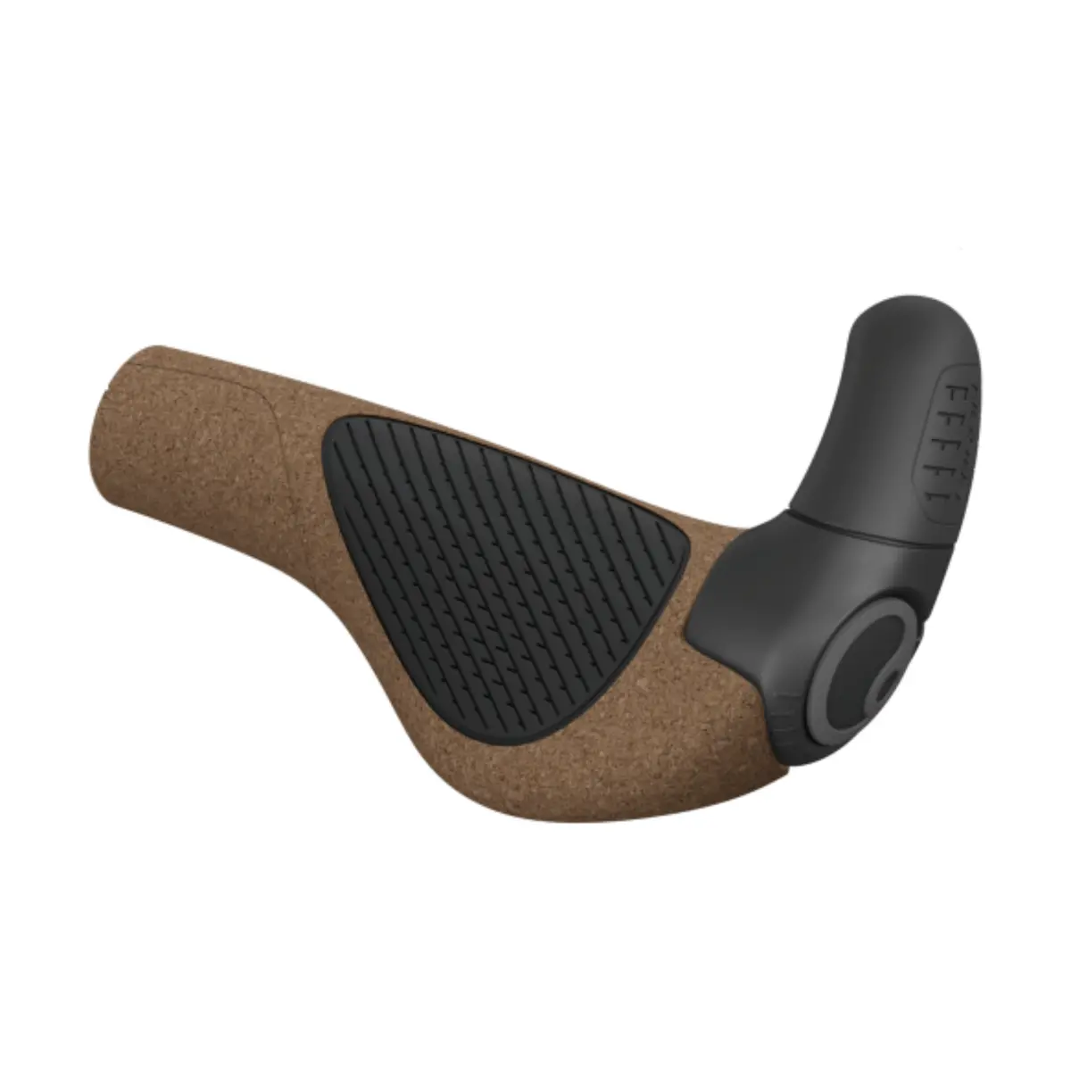 Ergon Gp2 Evo Biokork Grips W/ Mini Bar End 1
