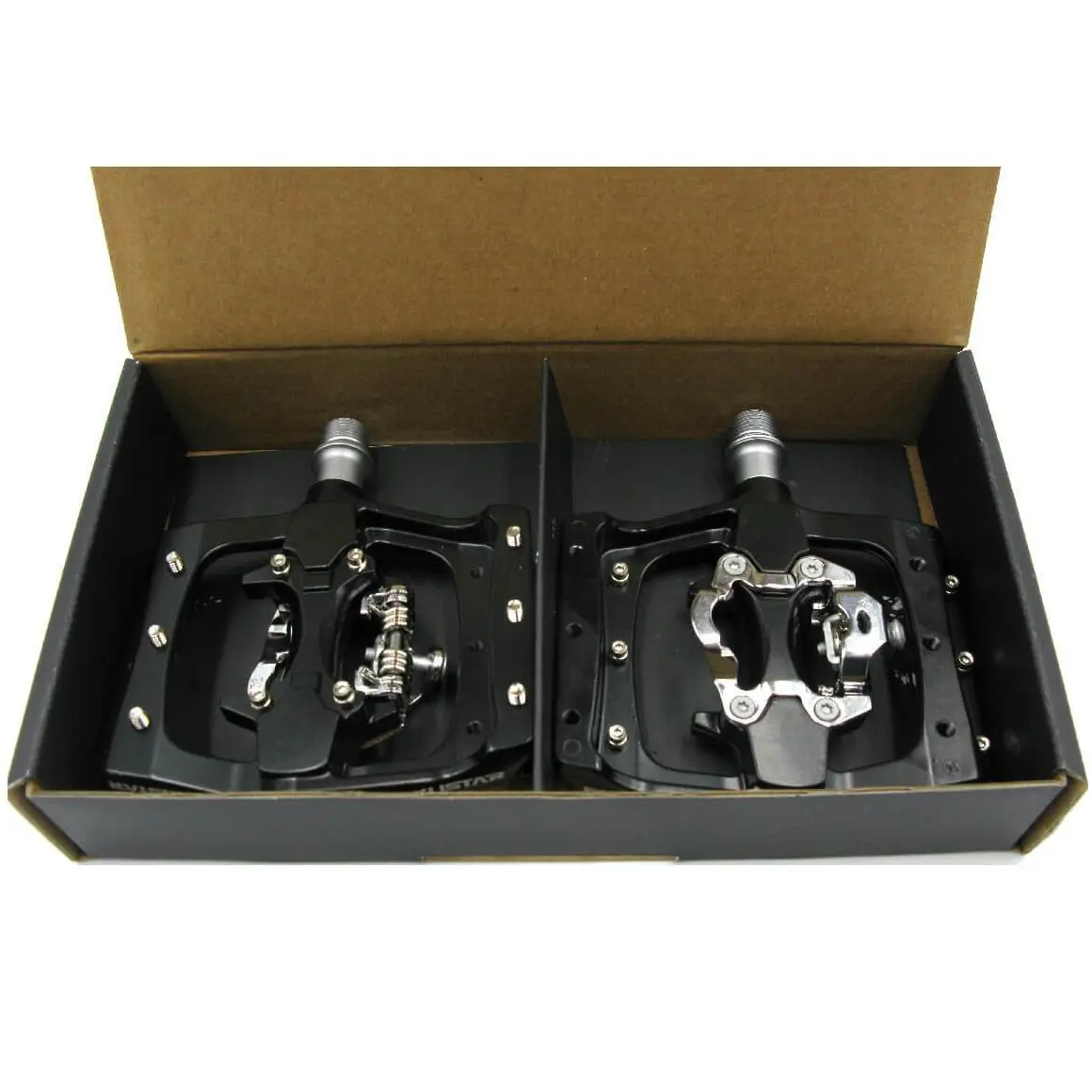 Exustar E-Pm820 Single Sided Clipless Spd Pedals Plus Dh Platform Side 1