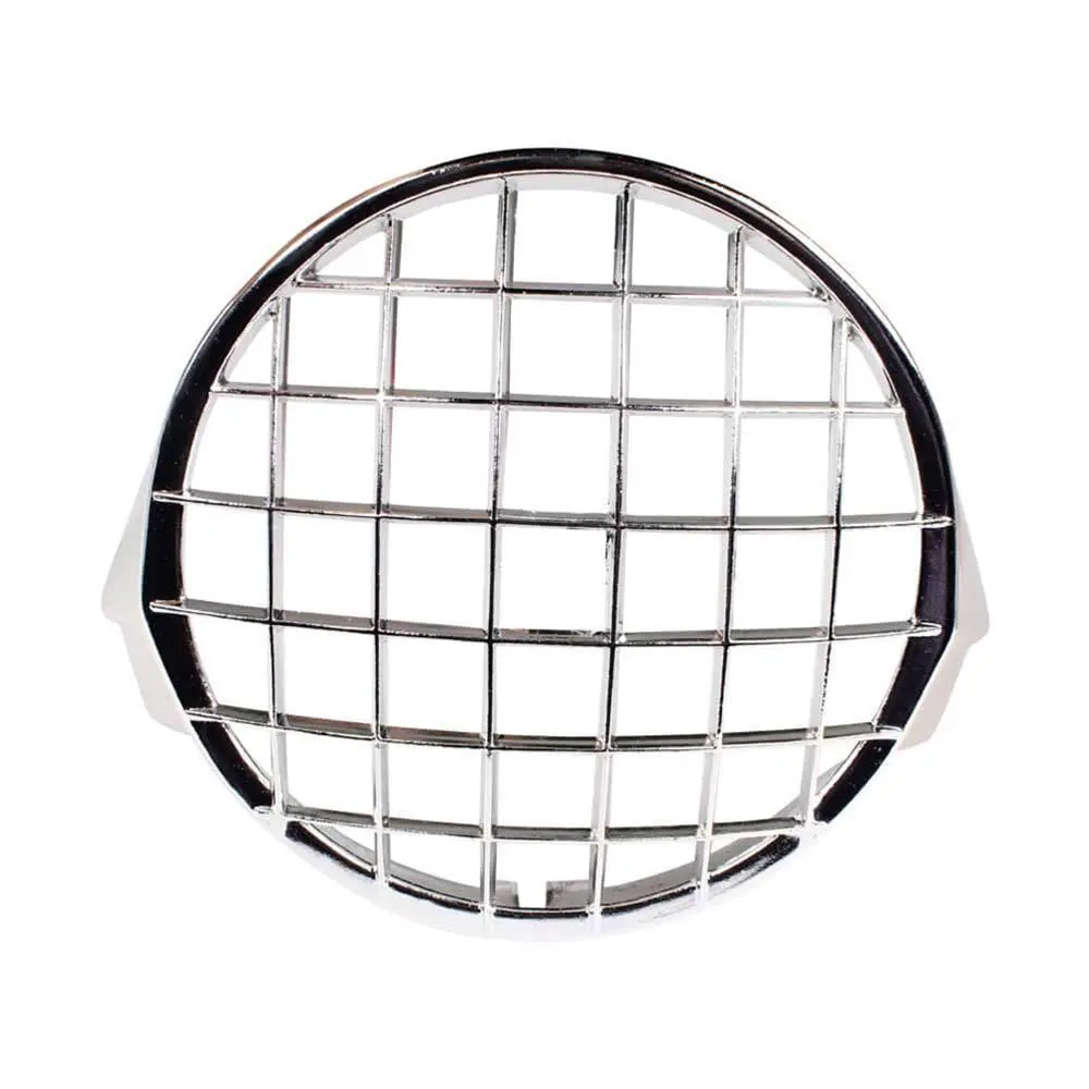 Cuppini Headlight Stone Guard (Chrome); Stella, P Series 1