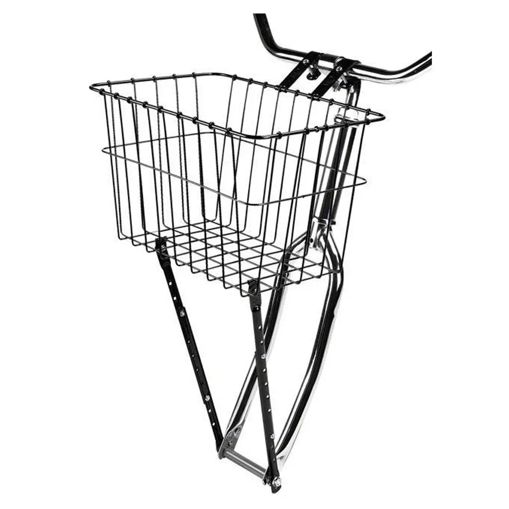 Gloss Black Front Basket With Adjustable Legs 1