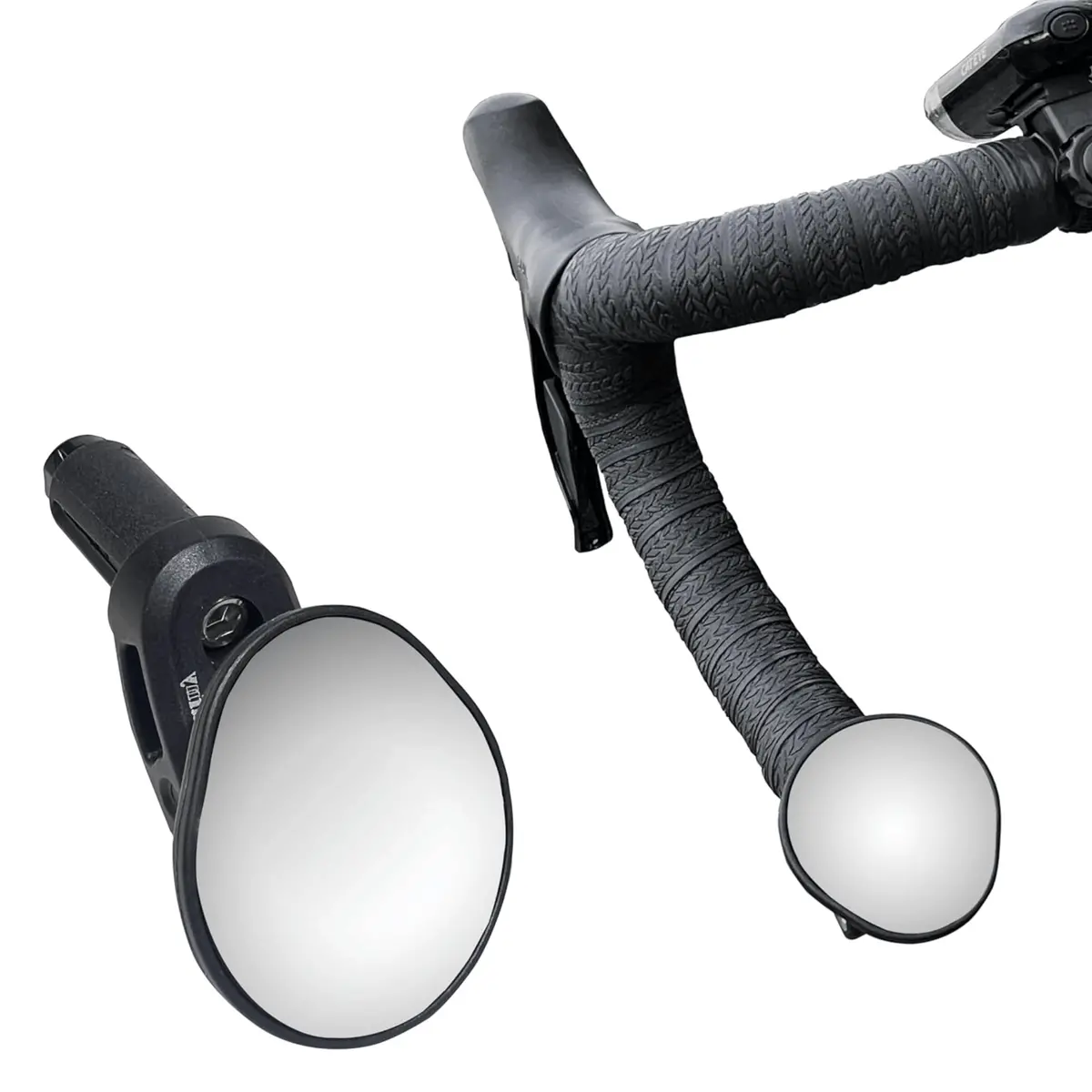 Hafny Hf-M956s-Fr06 Hd Glass Convex Lens Drop Bar-End Bike Mirror 1
