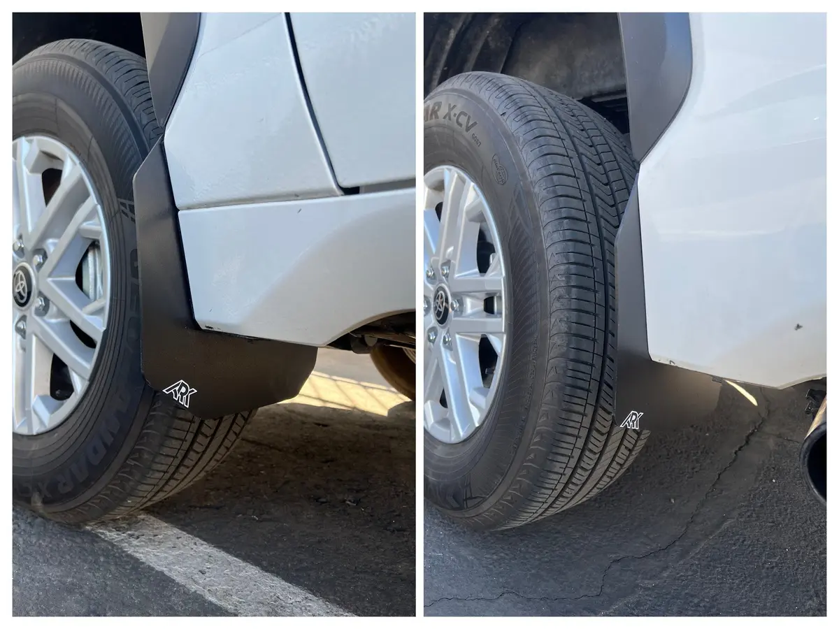 Ark - Trixpoly Mid Mud Flaps - Toyota Tundra (2022+) 1