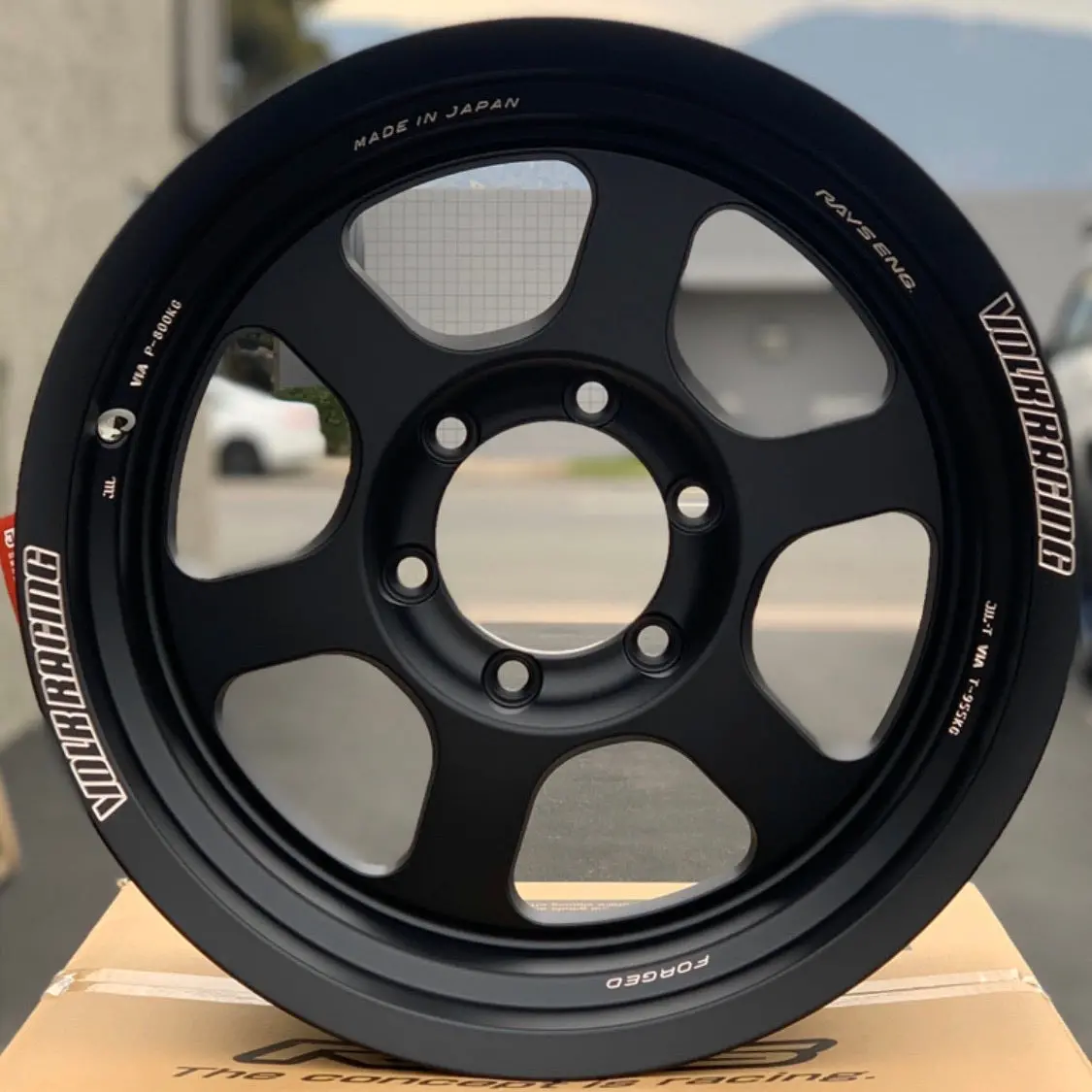 Volk Racing - Te37xt | Black Blast 1