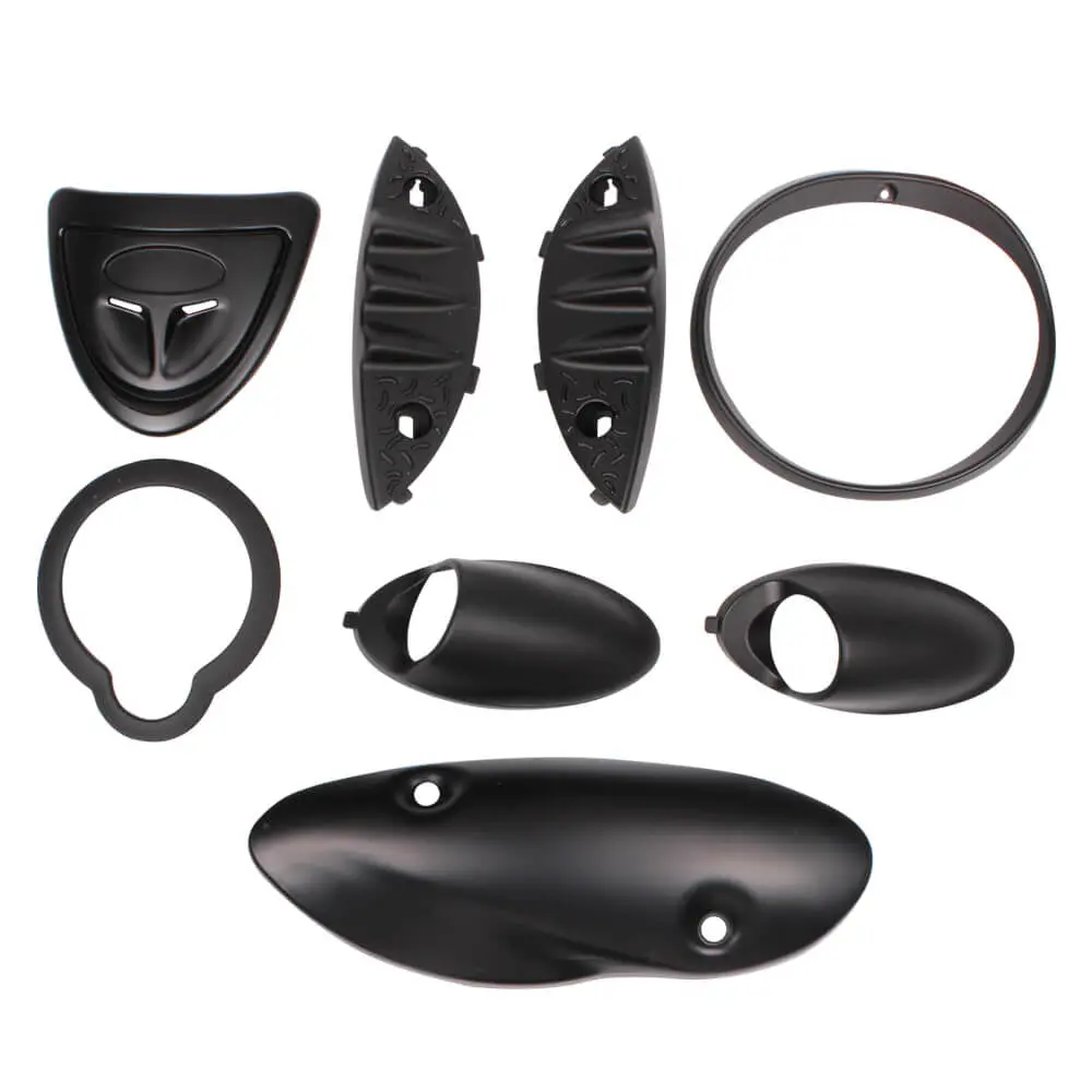 Scooterworks Black Out Kit; Genuine Buddy 1
