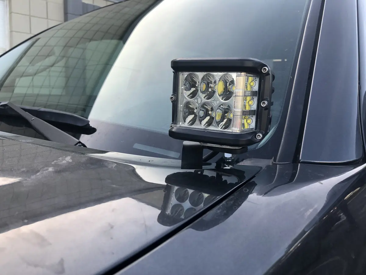 Cali Raised Led - Low Profile Led Ditch Light Brackets Kit - Toyota Tacoma (2005-2015) 1