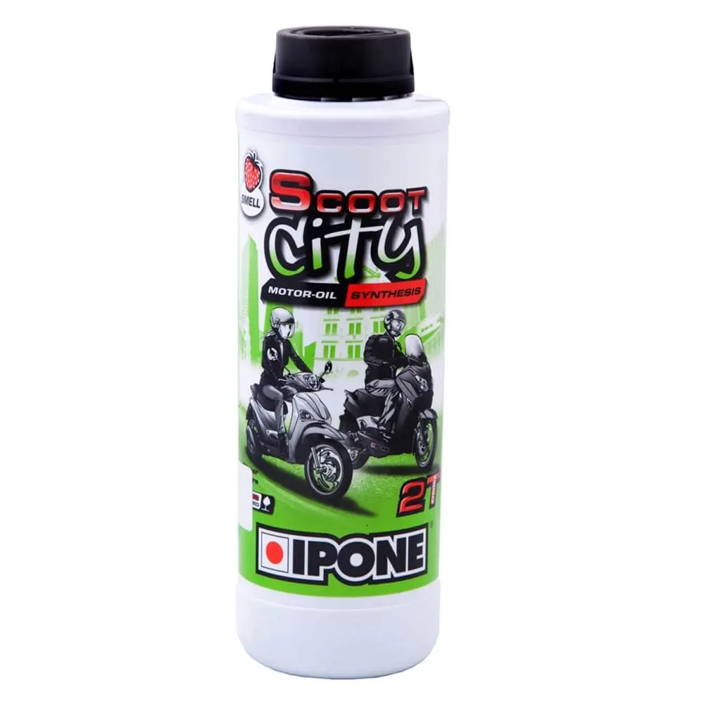 Ipone, Scoot City 2T Oil (Strawberry Scented) 1