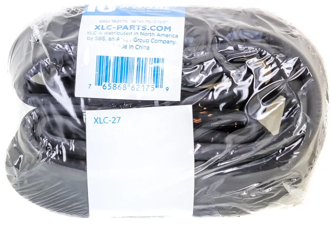12Qty Xlc 16X1.75/2.125" 35Mm Schrader Valve Thorn Resistant Wrap Bike Tubes New 1