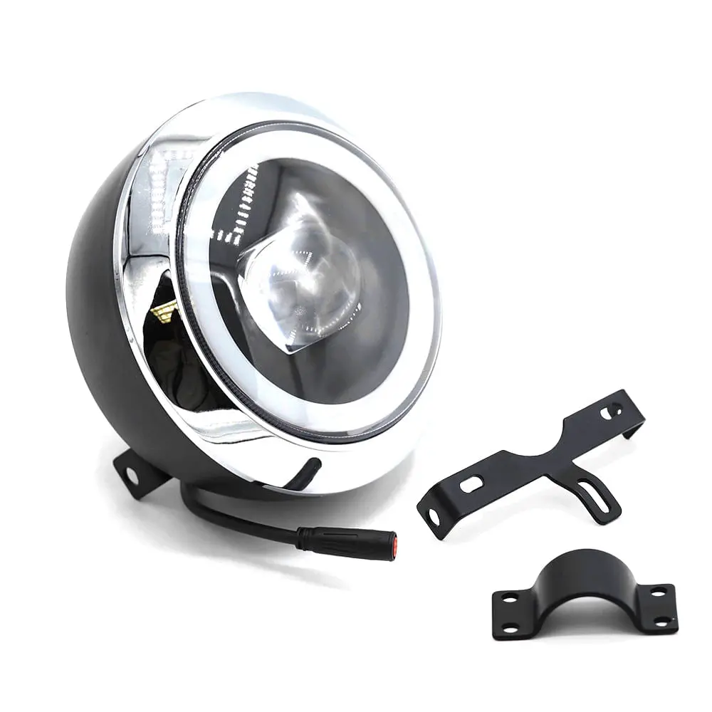 Kasen Kabbit E-Bike Headlight & Mounting Kit – 48V Plug & Play Led Light For Electric Bikes 1