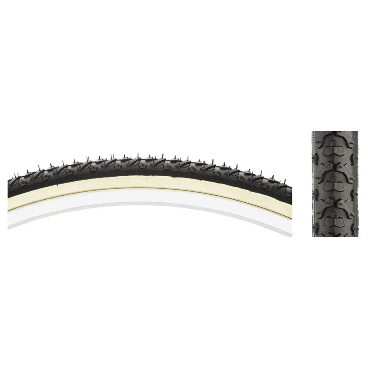 Kenda K161 Knobby Cross 27X1-3/8 Skin Wall Tire 1