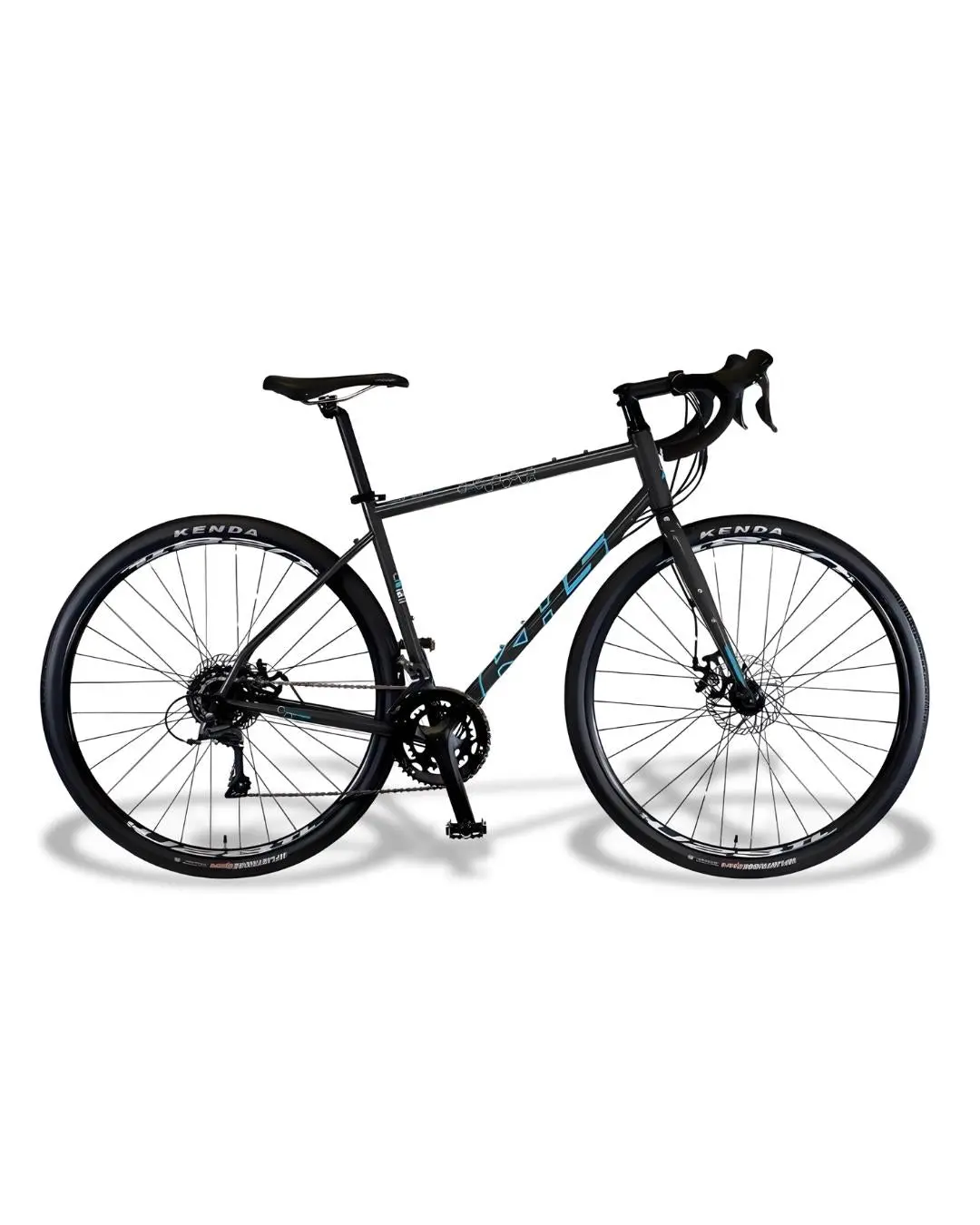 Khs Grit 55 2025 Gravel Bike Small – 2×8 Claris, 700×40C 1