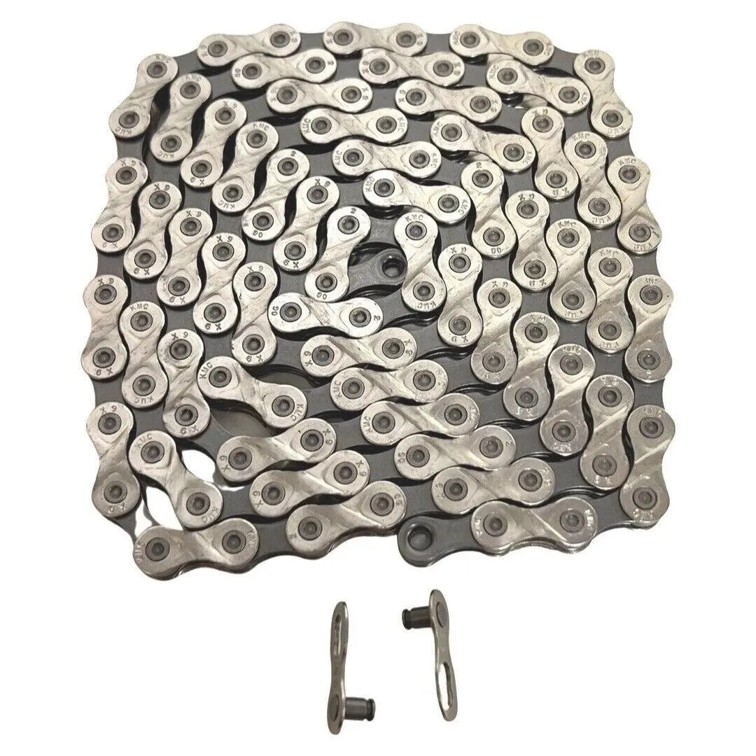 Kmc X9 9-Speed Chain – 116 Links, Grey 1