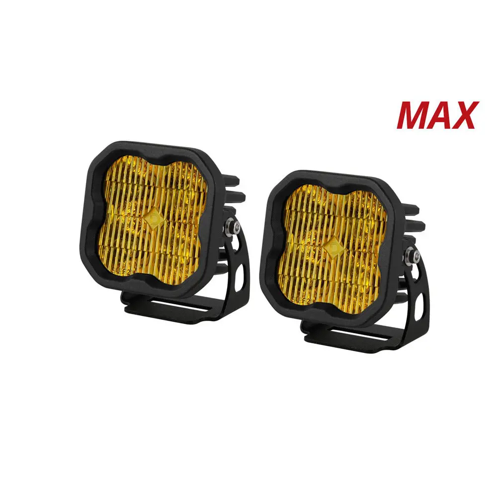 Diode Dynamics - Ss3 Sae/Dot Yellow Max Standard Led Pod (Pair) 1