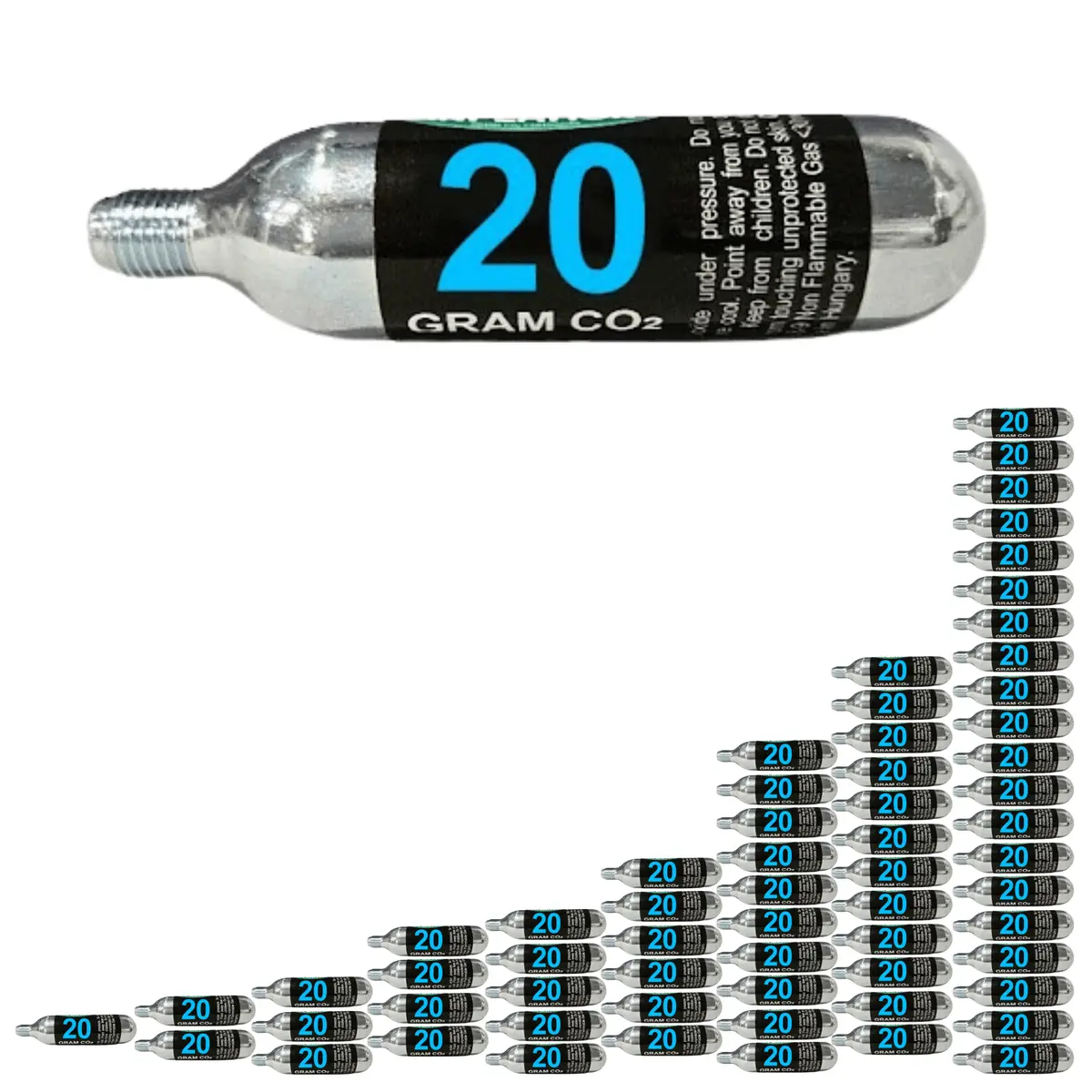 Maximum Inflation 20G Co2 Threaded Cartridge 1