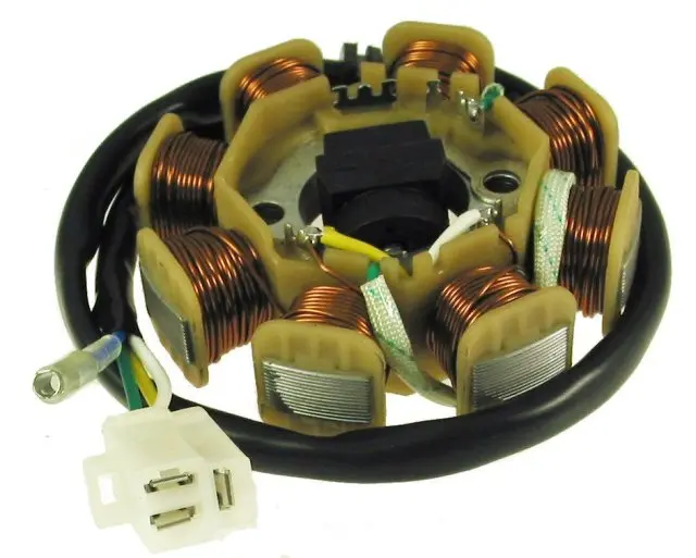 Universal Parts Stator Assembly - 4 Wire, 3 Pin 1