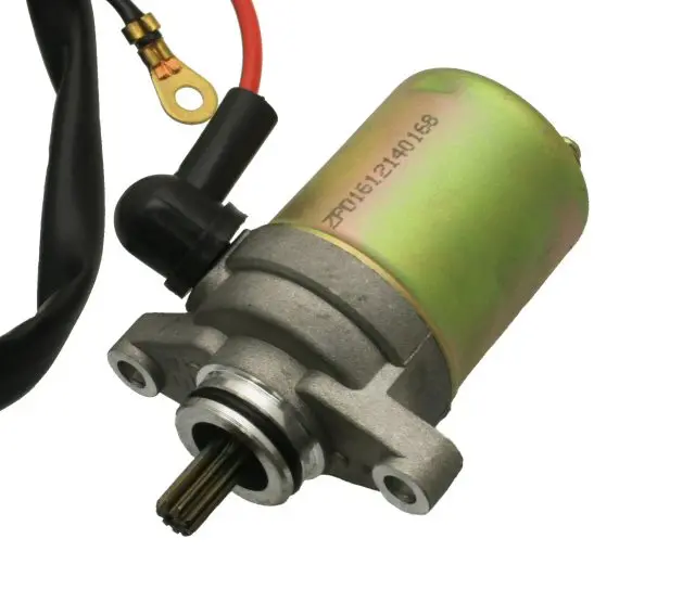 Universal Parts 2-Stroke Starter Motor - 9 Splines 1