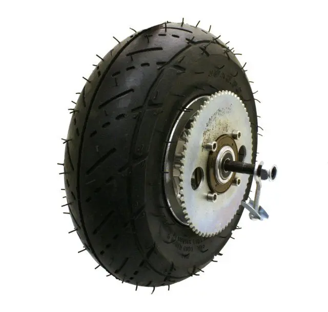 E300 Rear Wheel Assy, Large Sprocket 1