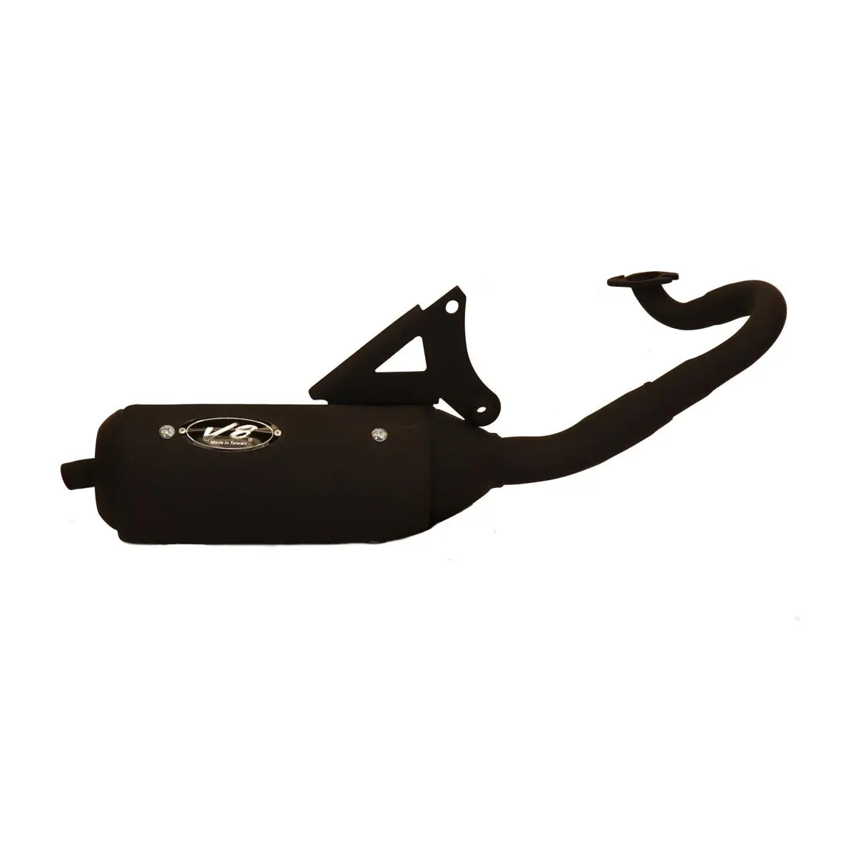 Yms V8 Performance Exhaust For Minarelli 90Cc - Black 1