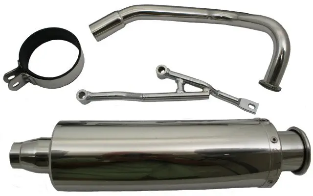 Ssp-G Qmb139 50Cc, 4-Stroke Performance Exhaust - Round 1