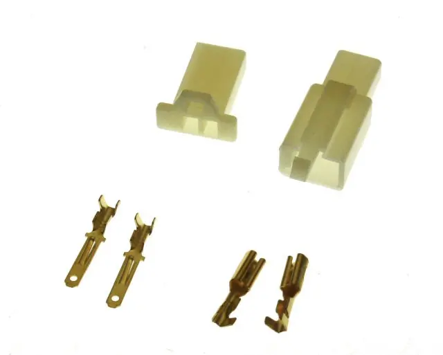 Universal Parts 2 Pin Connector Kit - 2.8Mm Pin 1