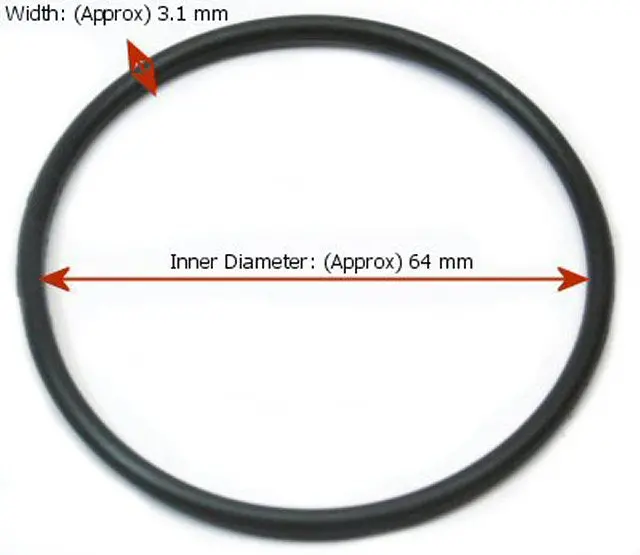 Universal Parts 50Cc 2-Stroke, Fan O-Ring 1
