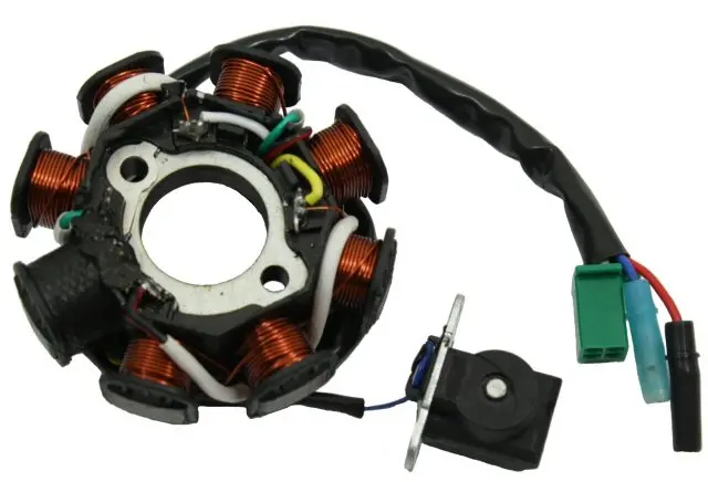 Universal Parts Gy6 8 Coil Stator - Ac 1