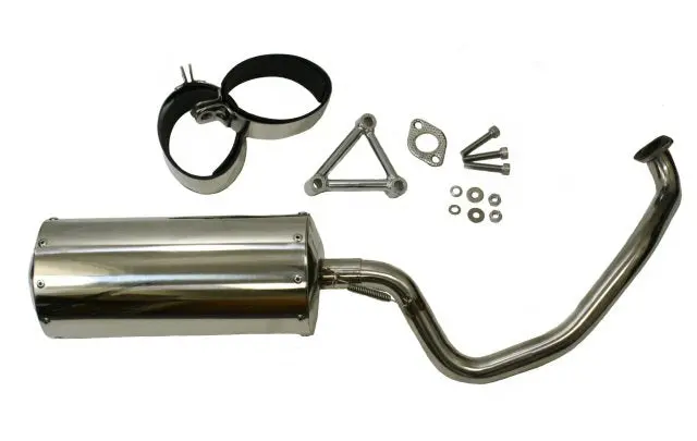 Universal Parts Stainless Performance Exhaust For Bintelli Havoc 1