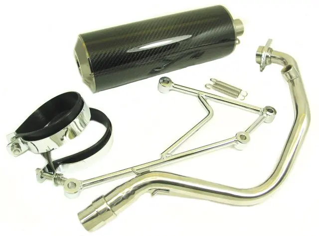 Yms V8 Yamaha Zuma 125Cc Performance Exhaust 1