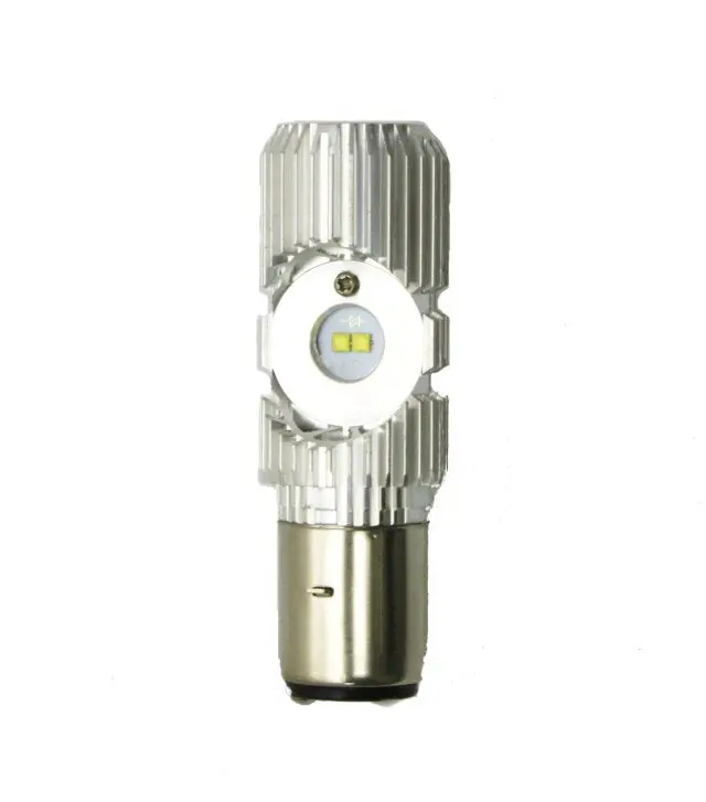 Universal Parts Led Headlight Bulb - Ba20d Base 1