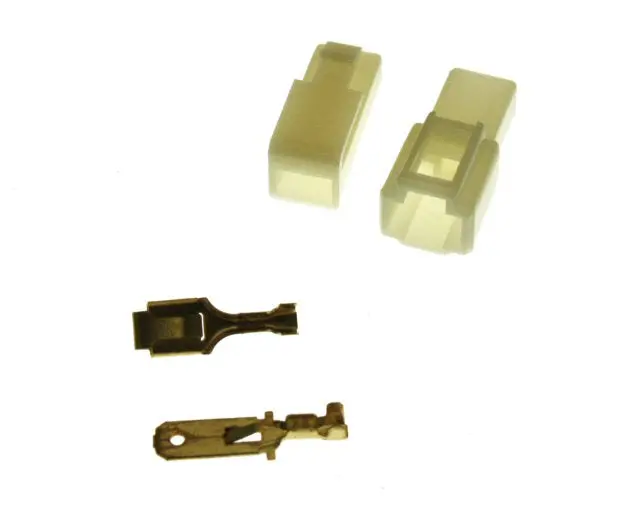 Universal Parts 1 Pin Connector Kit - 6.3Mm Pin 1