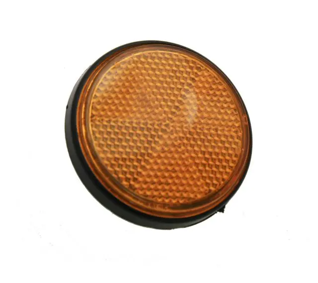 Primo Scooter Company Round, Amber Reflector 1