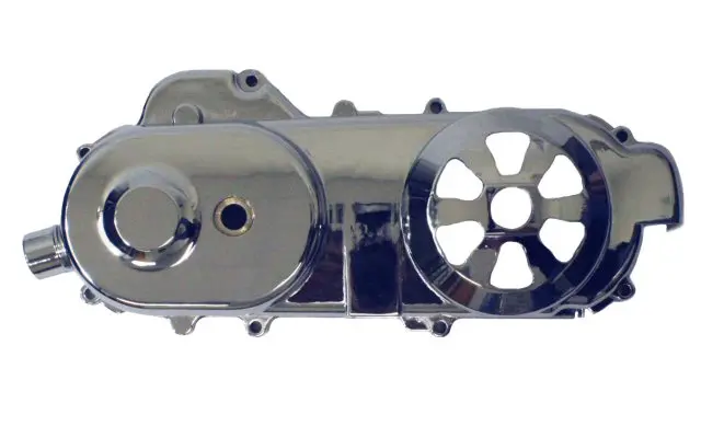 Universal Parts Chrome Qmb139 Cvt Cover - Shortcase 1