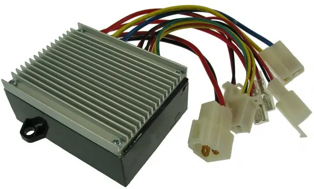 Zk2430-D-Fs (Zk2430-D-Ld) Control Module With 4-Wire Throttle Connector For The Razor E200 (Versions 24+), E300 (Versions 20+), Mx350/Mx400 (Versions 33 - 36), Pocket Rocket (Versions 27+), Pocket Mod (Versions 45+), & Rx200 (Versions 1+) 1