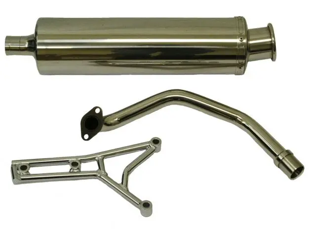 Ssp-G Retro Style Gy6 Performance Exhaust 1