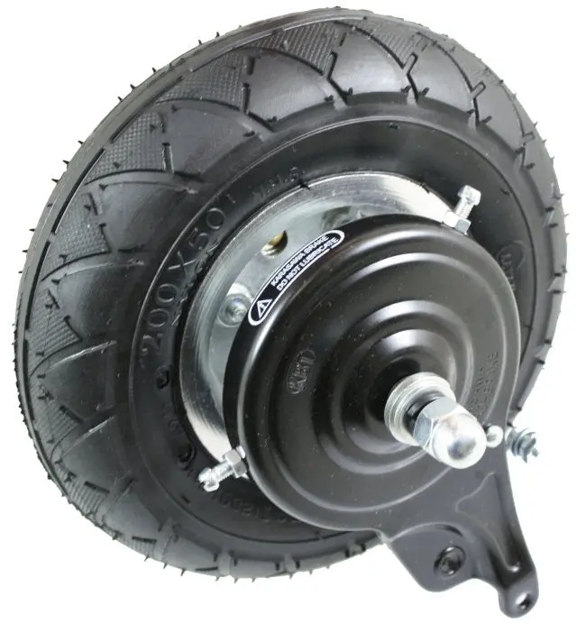 Universal Parts Chain Drive Rear Wheel Assembly For Razor E200 1