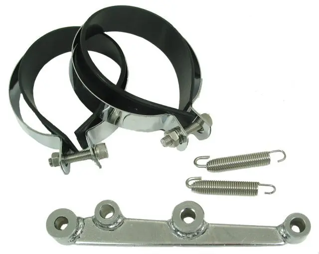 Universal Parts Bracket Set & Hardware For Round Hp Exhausts 1