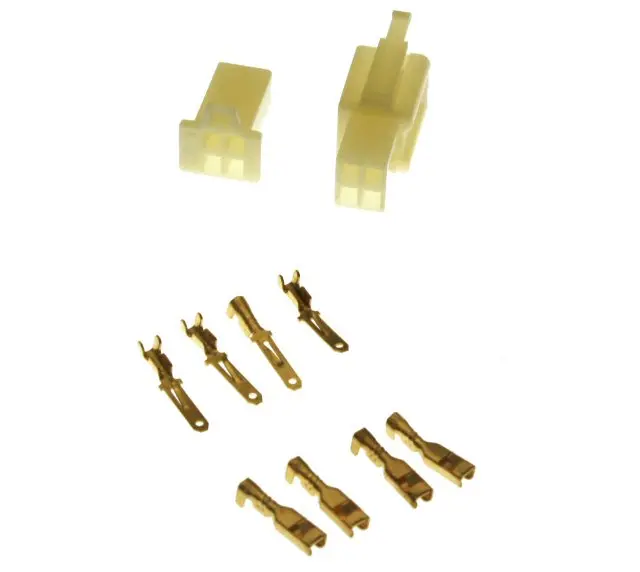 Primo Scooter Company 4 Pin Connector Kit - 2.8Mm Pin 1