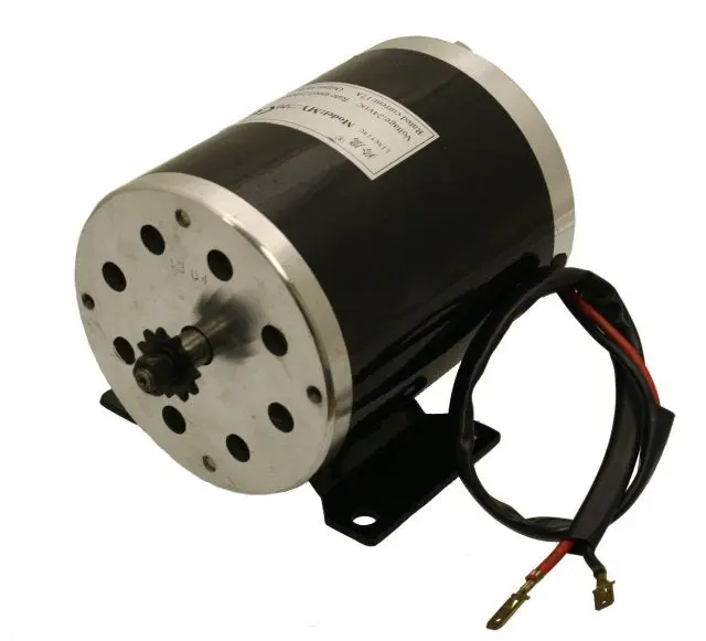 Universal Parts 24V, 500W Electric Motor With Bracket 1