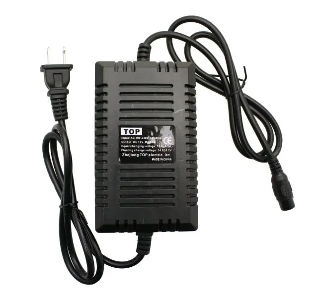 Universal Parts 12V, 1Ah Battery Charger - 3 Prong Plug 1