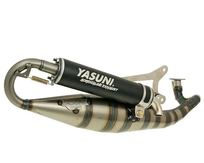Yasuni R/07 Performance Exhaust For Horizontal Minarelli - Black 1