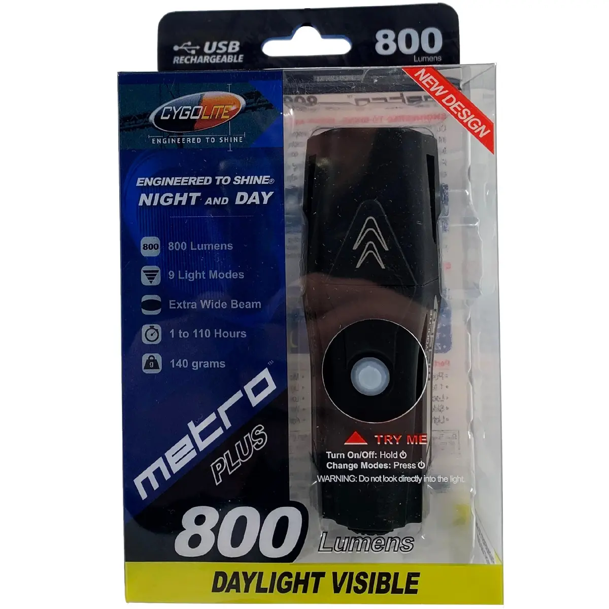Cygolite Metro Plus 800 Lumen Usb Rechargeable Headlight 1
