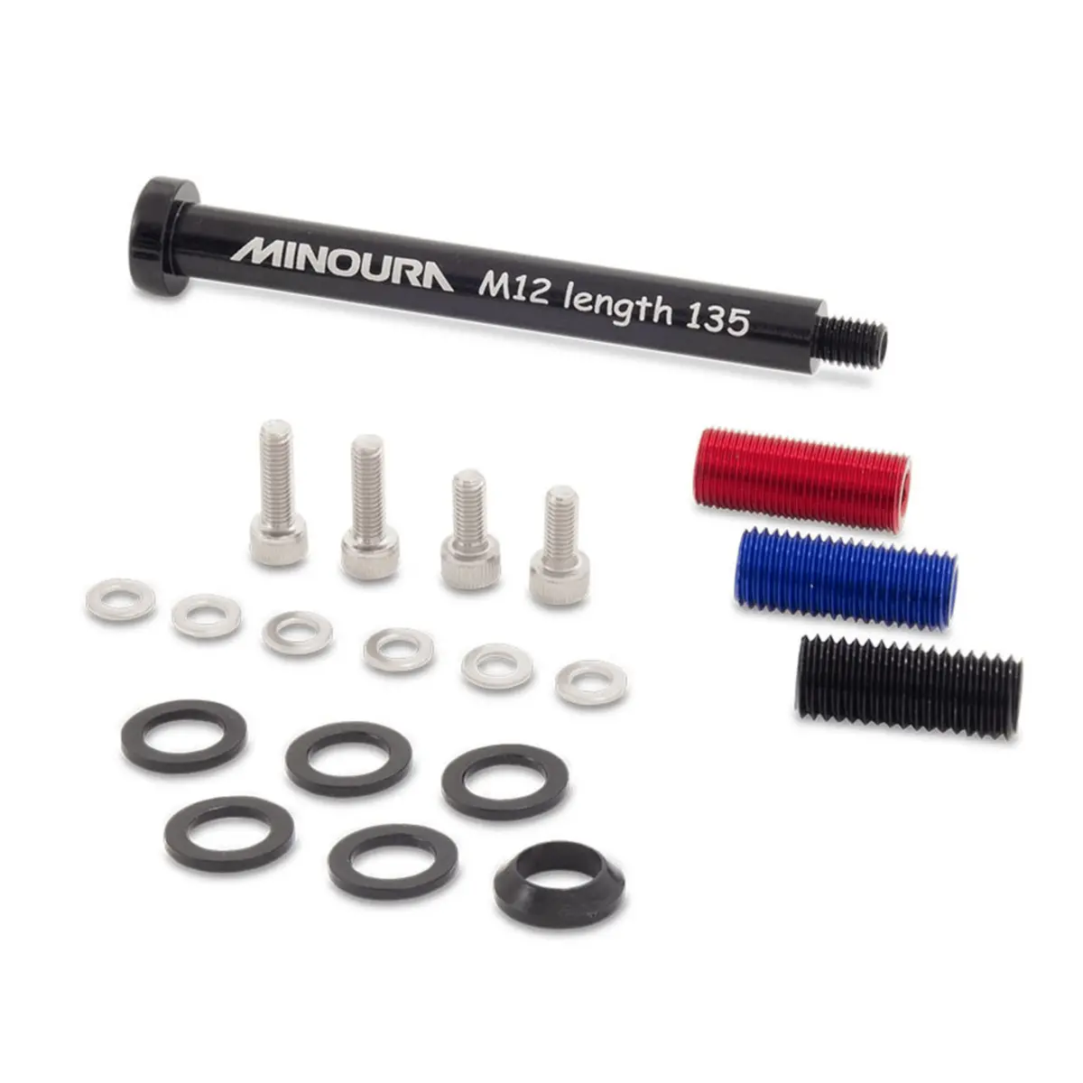 Minoura 12Mm Front Thru Axle Rack Mount Adaptor 1