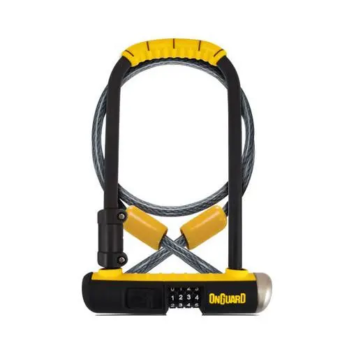 Onguard 8012C Bulldog Combo U-Lock With 4' Security Cable 1